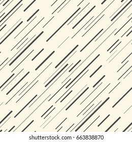 Resumen de textura de línea diagonal. Papel de tapiz de rayas caóticas impecables. Fondo monocromático del vector