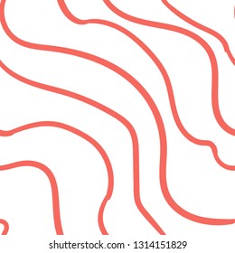 Abstract diagonal linear geometric seamless pattern. Doodle background. Vector illustration.