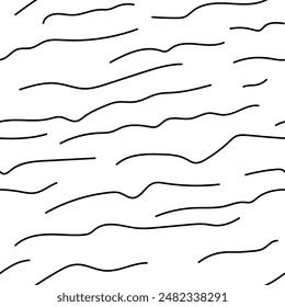 Abstract diagonal linear geometric seamless pattern. Doodle background.