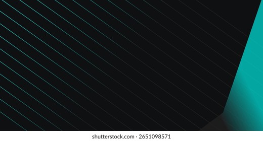 Linhas Diagonais Abstratas, Fundo Escuro, Ênfase Azul, Design Geométrico, Arte Moderna, Estilo Minimalista