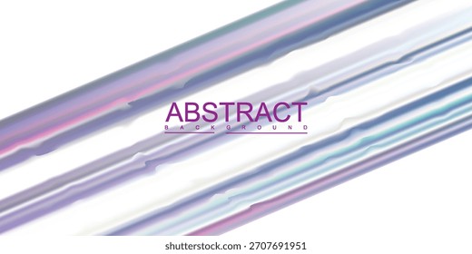 Abstract Diagonal Lines with Iridescent Colors and Soft Textures