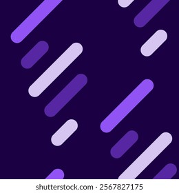 Abstract diagonal lines in shades of purple and lavender on a dark background. Modern, minimalist design ideal for presentations, websites, or social media.