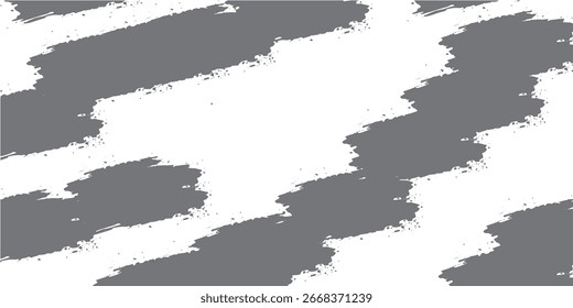 Abstract diagonal pattern of jagged gray shapes on a transparent background