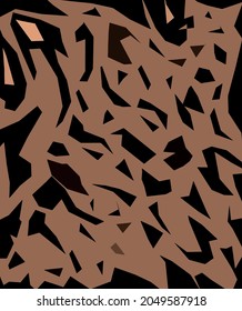 Abstract diagonal pattern from a modified image of a mixed autumn forest. Diagonal ornament in natural colors of autumn forest camouflage.