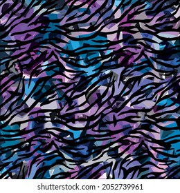 Abstract diagonal pattern from a modified image of a mixed autumn forest. Diagonal ornament in natural colors of autumn forest camouflage Leopard pattern.