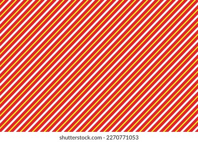 patrón de líneas rectas abstractas en forma diagonal en rojo, amarillo y blanco.