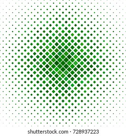 Abstract diagonal square pattern background - geometrical vector illustration from green squares