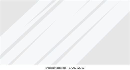 Abstrakter diagonaler Streifenhintergrund mit hellgrauer und weißer geometrischer Textur für das Design
