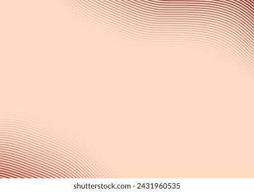 Abstract Diagonal Striped Background. Vector curved twisted slanting, waved lines pattern. Template background ready to use.