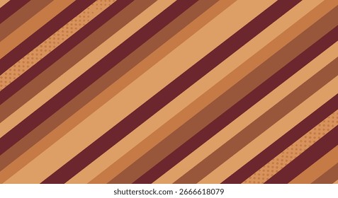 Abstract diagonal stripes background in brown and beige tones, geometric seamless pattern vector - Powered by Shutterstock - Get 15% off with code: PIKWIZARD15