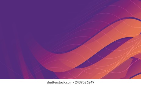 Abstrakte diagonale Streifen Linien Violett heller Hintergrund. Überlappende diagonale Formen Vorlage von einigen Freiräumen Banner-Illustration.