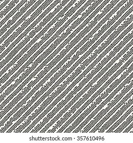 Abstract diagonal strokes distressed background. Seamless pattern.