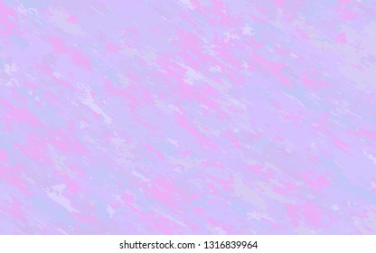 Abstract diagonal texture. Neon glow pastel background in trendy colors. Marble glitch blue green purple pattern. Vector illustration for print, textile, paper.