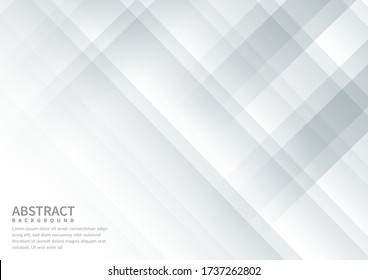 Abstrakter diagonaler weißer Hintergrund.Sie können für Vorlage Broschüren Design verwenden. Poster, Banner Web, Flyer, etc. Vector Illustration
