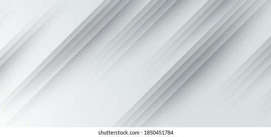 Resumen de fondo y textura diagonal gris blanco. Puede utilizar para el diseño de folletos de plantillas. afiche, web de banners, volante, etc. Ilustración vectorial