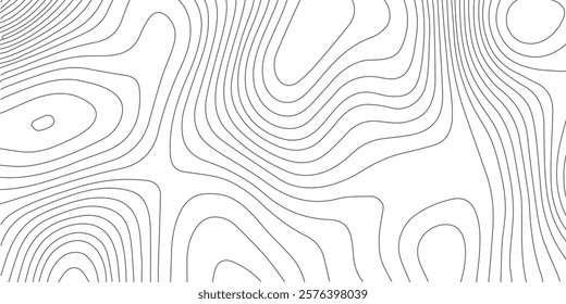  abstract diagram discovery topographic map banner texture background. seamless cartography ware frame area contour topo grid map.
