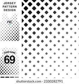 Abstract diamond concept vector jersey pattern template for printing or sublimation sports uniforms football volleyball basketball e-sports cycling and fishing Free Vector.