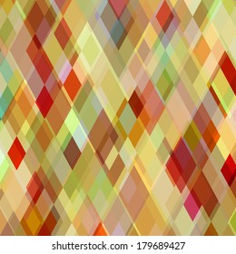 Abstract Diamond Geometrical Multicolored Background, Vector Illustration EPS10