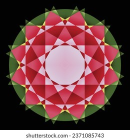 Abstract diamond graphic vector design