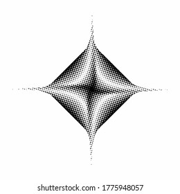 Abstract Diamond Halftone pattern collection