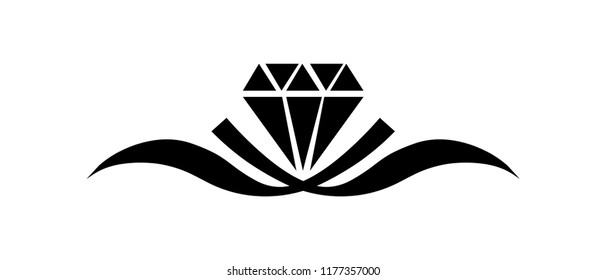 Abstract diamond logo
