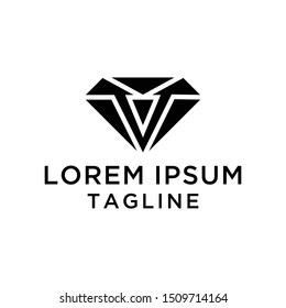 Abstract Diamond Logo Design Template