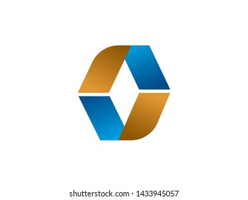 Abstract Diamond Logo Template, Icon, Symbol