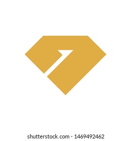 Abstract diamond logo template vector icon design