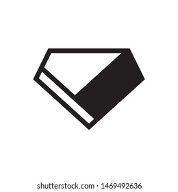 Abstract diamond logo template vector icon design