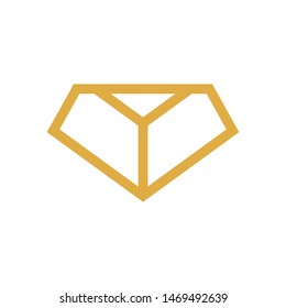 Abstract diamond logo template vector icon design