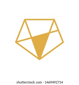 Abstract diamond logo template vector icon design