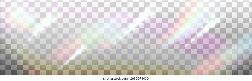 Abstractas prisma de diamante con luz de neón suave. La textura brillante de la superposición y los reflejos cristalinos crean un prisma luminoso y la superposición elegante del fondo.