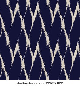 Abstract Diamond shaped brush strokes pattern design for fashion textiles, graphics and crafts