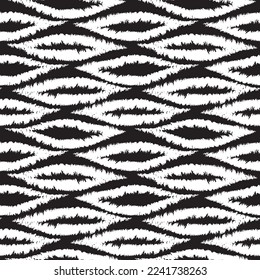 Abstract Diamond shaped brush strokes pattern design for fashion textiles, graphics and crafts