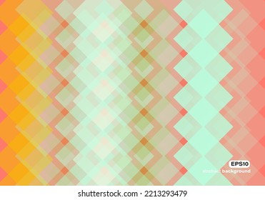abstract diamond square shape gradient theme fabric pattern background for advertisement technology package and label design notebook cover website template