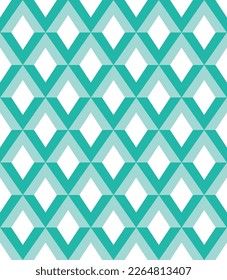 Abstract Diamonds Geometric Psychedelic Minimal Seamless Pattern Trendy Fashion Colors Emboss Look Perfect for Allover Fabric Print or Wall Paper
