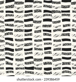 Abstract different  textured  noisy block background. Seamless pattern. Vector.