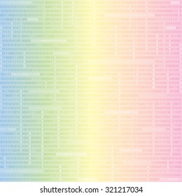 abstract digit background