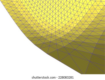Abstract digital 3d polygonal surface background 