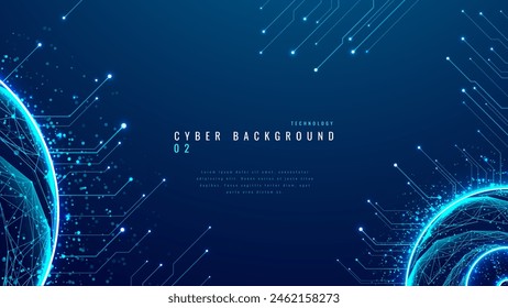 Abstract digital AI chat light blue background. Chatbot concept. GPT or Artificial Intelligence concept. Technology futuristic electric blue bg with neon abstract elements. Vector illustration. 