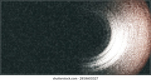 Abstract digital art featuring a glitch effect blending geometric shapes and light distortion for creative design projects.