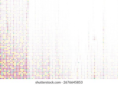 Abstract digital art with geometric patterns and subtle color accents demonstrating complex data visualization vector