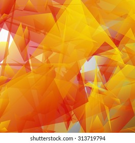 Abstract digital art. Vector illustration.
