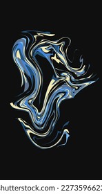 Resumen de arte digital, para antecedentes, afiches de pared, fondos de escritorio y más