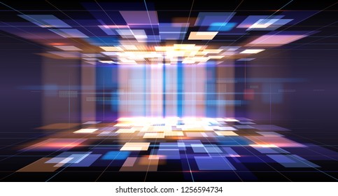 Abstract digital background