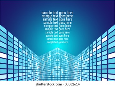 abstract digital background (can be used as business card or banner)