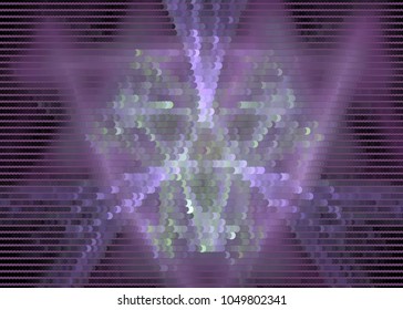 Abstract digital background. Circles, dots. Vector clip art.