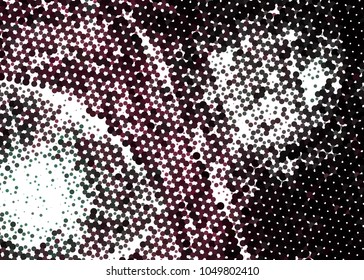 Abstract digital background. Circles, dots. Vector clip art.