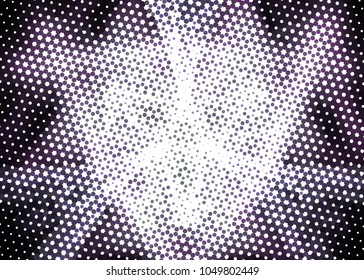 Abstract digital background. Circles, dots. Vector clip art.