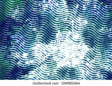 Abstract digital background. Circles, dots. Vector clip art.